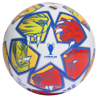 adidas UEFA Champions League FIFA Quality Pro Match Ball IN9340, Unisex, Soccer Ball, White/Glow Blue/Flash Orange, 5