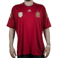 Adidas Spain Home Jersey World Cup 2014, Red, 2XL