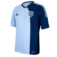 MLS Sporting KC Short Sleeve Replica Jersey, XX-Large