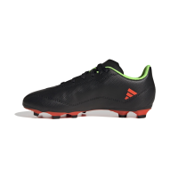 adidas X Speedportal.4 Flexible Ground Soccer Shoe, Black/Solar Red/Solar Green, 5.5 US Unisex Big Kid