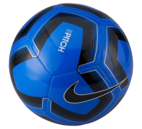 NIKE Unisex Pitch Training Football, Racer Blue/Silver, 3