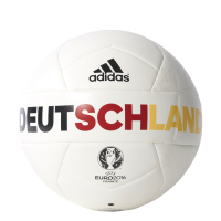 adidas Performance Euro 16 OLP Germany Capitano, White/Yellow/Power Red, 5