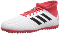 adidas Turf Predator Tango 18.3 (unisex-adult) white/core black/real coral 1.5 M US Big Kid
