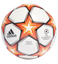 adidas unisex-adult Finale 21 Competition Soccer Ball White/Solar Red/Solar Yellow/Black 5