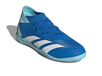 adidas Soccer Predator Accuracy.3 Indoor (Little Kid/Big Kid) Bright Royal/White/Bliss Blue 6 Big Kid M