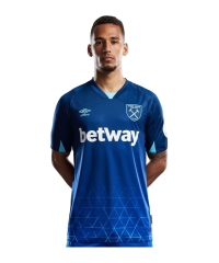 Umbro West Ham United Men's Third Jersey 23/24 (X Large) Blue