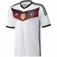 adidas Youth Germany Home 4 Star Champion WC 2014 Soccer Stadium Jersey (YS) White