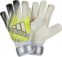adidas Classic Training Goalkeeper Gloves White-Yellow-Black (9)