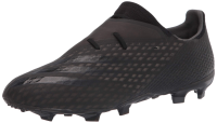 adidas Men's X GHOSTED.2 Soccer Shoe, Black/Black/Grey, 9
