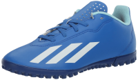 adidas Soccer X Crazyfast Club Turf (Little Kid/Big Kid) Solar Red/White/Team Solar Yellow 5.5 Big Kid M