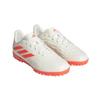 adidas Copa Pure.4 Turf Sneaker, Off White/Solar Orange/Off White