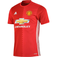 adidas International Soccer Manchester United Men's Jersey, XX-Large, Red/White
