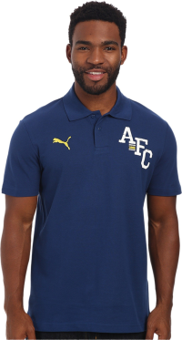 Puma Men's AFC Fan Polo Shirt, Medium, Estate Blue
