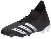 adidas Men's Freak .2 Firm Ground, Black/White/Black, 10.5