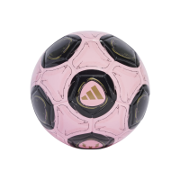 adidas Unisex-Adult UCL Mini Soccer Ball, White/Black/Platin Metallic/Team Solar Yellow, 1