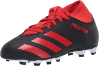 adidas Predator 20.4 S FxG J Soccer (Little Kid/Big Kid) Black/Active Red 11 Little Kid