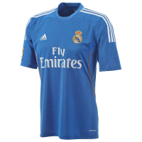 adidas Real Madrid Official Away Soccer Jersey 2013-14 (Airforce Blue/White) 2X-Large