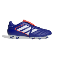 adidas Copa Gloro II Men's Firm Ground Cleats - Rebooted for the Modern Player, Fold-Over Tongue, Leather Upper, Ideal for Firm Ground (Lucid Blue/White/Solar Red, US Footwear Size System, Adult, Men, Numeric, Medium, 9.5)
