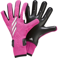 adidas X Speedportal Pro Goalkeeper Gloves - Lightweight Design, Snug Fit, Sustainable Materials, Anti-Slip Palm, Multiple Colors and Sizes (Team Shock Pink/Zero Metalic/Black, 9)