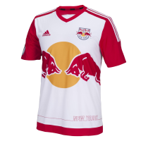 MLS New York Red Bulls Men's Replica Short Sleeve Team Jersey, White, X-Large