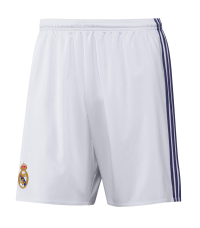 adidas Real Madrid Home Shorts Youth (YXL) White