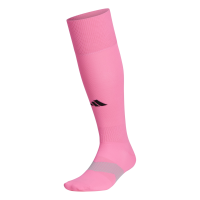 adidas Metro Soccer (1 Pair) Long Over The Calf Team Sports Socks, Ultra Pop/Clear Grey/Black/6, X-Small