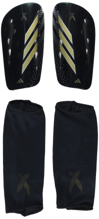 adidas unisex-adult X League Shin Guards Red/Solar Red/Solar Yellow/Black Medium