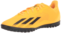 adidas X SPEEDPORTAL.4 Turf Football Shoe, Solar Gold/Black/Team Solar Orange, 13.5 US Unisex Little Kid