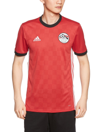 adidas Egypt Home Men's Soccer Jersey World Cup Russia 2018 (XL) Red