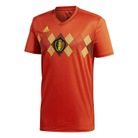 adidas Men's Soccer Belgium Home Jersey (XX-Large) Red