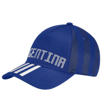 adidas World Cup Soccer Argentina Country Fashion Cap, One Size, Bold Blue/White