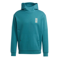 adidas LA Galaxy Travel Hoodie 23/24 (US, Alpha, Large, Regular, Regular, Cotton)