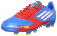 adidas F10 TRX FG Soccer Cleat (Little Kid/Big Kid),Prime Blue/White/Core Energy,5 M US Big Kid