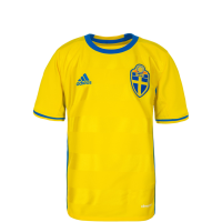 adidas Sweden Home Youth Soccer Jersey- Euro 2016 (XS) Yellow