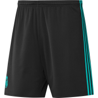 adidas Men's Real Madrid Away Short - Black/Teal (XL)