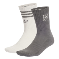 adidas Real Madrid CF Crew Soccer Socks (Pack of two) (US, Alpha, Medium, Regular, Regular, Charcoal/Putty Mauve)