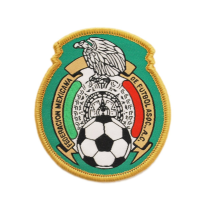 FMF Mexico Soccer Shield Patch (Green/Yellow)