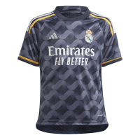 adidas Real Madrid 23/24 Away Jersey Kids (US, Alpha, X-Large, Regular, Legend Ink/Black)