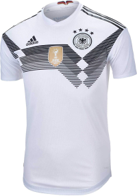 adidas Men's Germany Home Authentic Jersey (White/Black) Size: Large