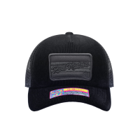 Fan Ink Real Madrid '2021 Signature' Trucker Snapback Hat/Cap Black