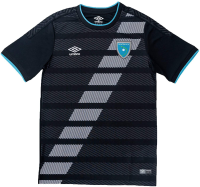 Umbro Guatemala Third Men's Soccer Jersey- 2020/21 (Small) Black