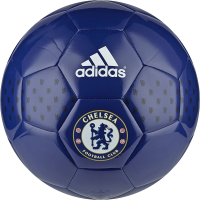 English Premiership Chelsea Soccer Ball, Size 5, Blue/White