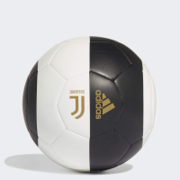 adidas Juventus Capitano Soccer Ball, White/Black/Dark Football Gold, 3