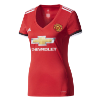 adidas Womens MUFC 17-18 Home Jersey