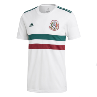 Adidas Men's Mexico Away Jersey 2018 (White/CGreen/CBurgundy) (XXXL)