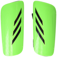 Unisex-Adult X Training Shin Guard Solar Green/Solar Yellow/Black Large