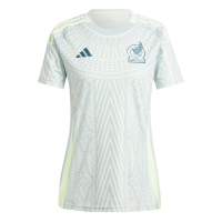 adidas Women's Mexico 2024 Away Jersey, Linen Green