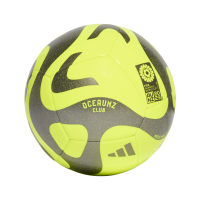adidas Unisex-Adult Womens World Cup Club Ball, Lucid Lemon/Iron Metallic, 4