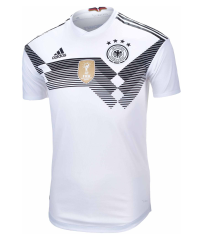 Adidas Men's Germany Home Jersey 2018 (White/Black) (XXL)
