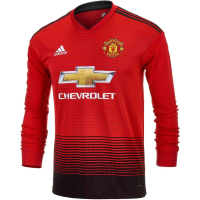 adidas Manchester United Home Men's Jersey Long Sleeve 2018 (S)